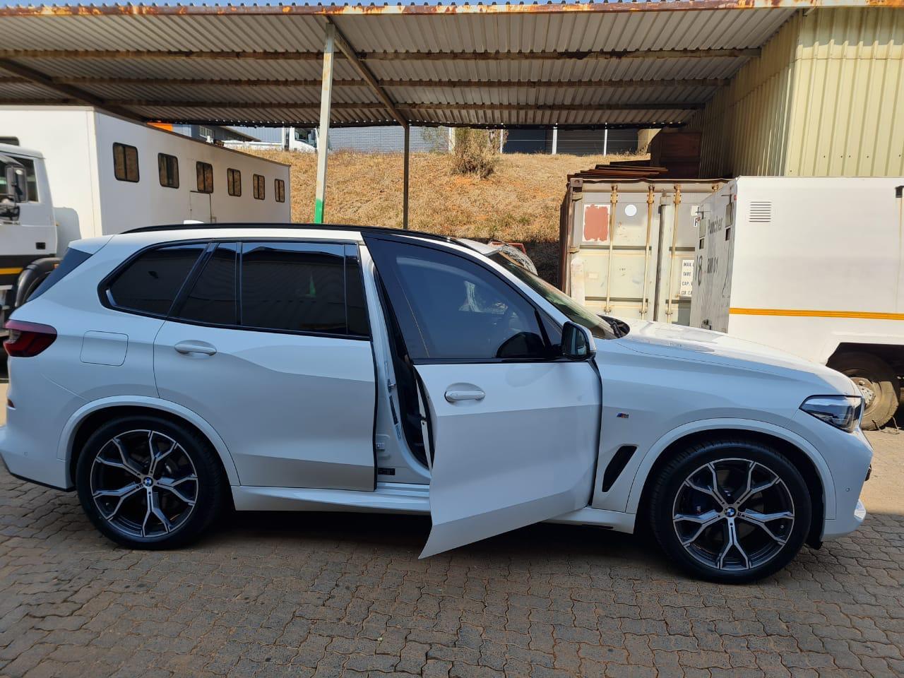 Armoured commercial vehicle undergoing conversion at PTC