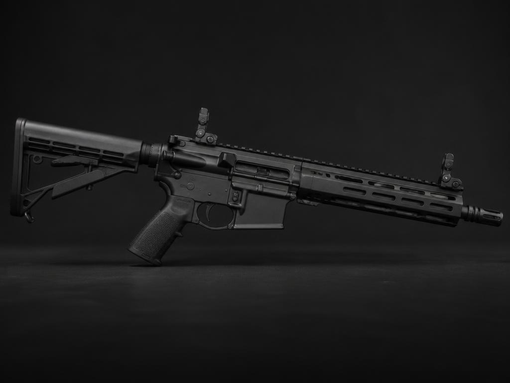 5.56 × 45 mm rifle representing CEN B5 rifle threats